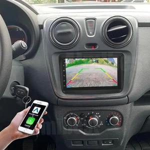 Car Radio Stereo For Renault Dacia 2013-2017 Android 14 GPS WIFI Navi DSP 4+64GB - Picture 1 of 24
