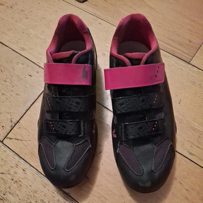 Liv Fera Women's SPD Cycling Shoe's, Biking, Riding, MTB, Black / Pink. Size 39. - Image 1 of 4