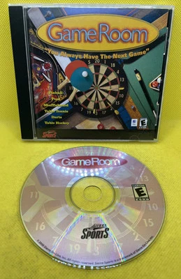 📦 Sierra Sports: Game Room (Windows PC CD-ROM, 2000, Pinball, Darts, Pool, Etc) - Image 1 of 4