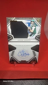 2020 Panini Playbook James Morgan RC Jumbo Swatch/99 Jets Mint! - Picture 1 of 7