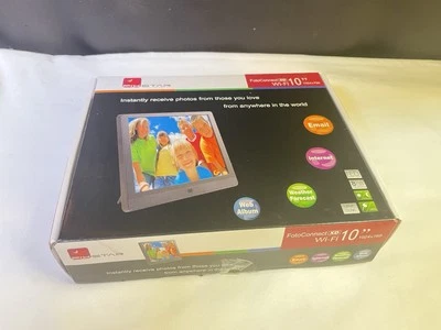 Pix-Star Foto Connect XD 10 inch Wi-Fi Digital Picture Frame New Open Box - Image 1 of 4
