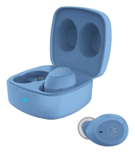 Motorola Moto Buds 100 True Wireless Earbuds - Blue - Picture 1 of 10