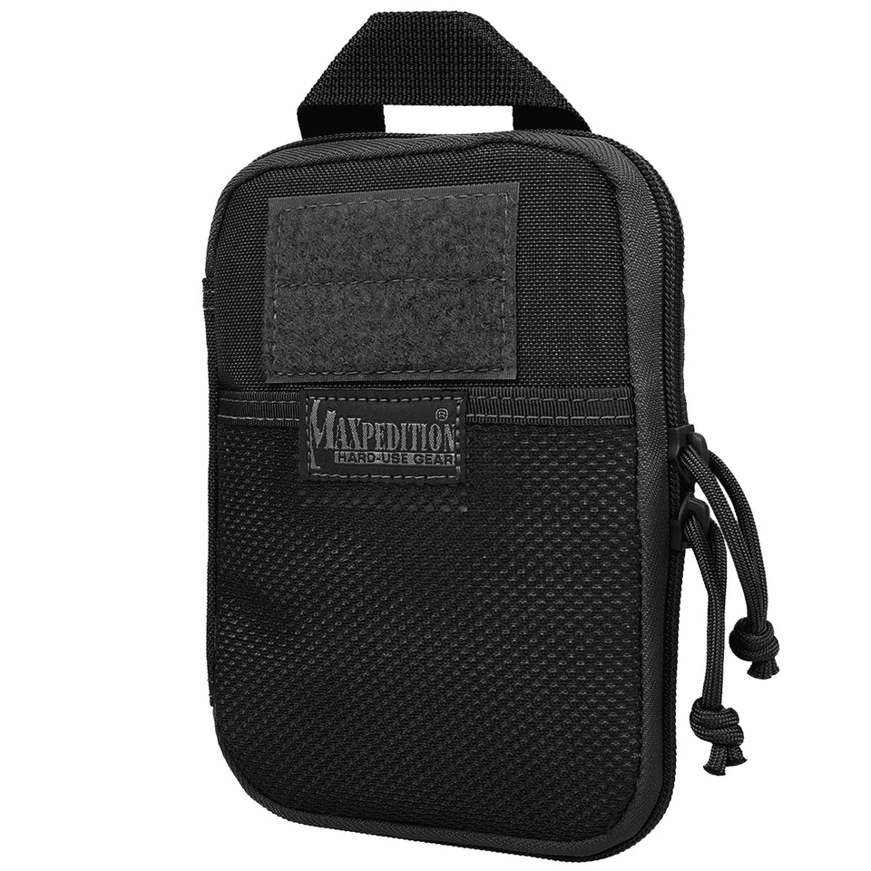 Maxpedition E.D.C. Organizador de bolsillo portaherramientas Army Molle bolsa utilitaria negra Foto 1 de 1