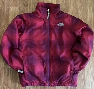 Girl’s THE NORTH FACE Puffer Red Plaid Jacket, Size Unknown - Picture 1 of 10