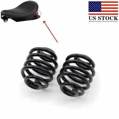 Heavy Duty Steel Solo Seat Springs for Harley Davidson Road King 1998-2014 - Image 1 of 4