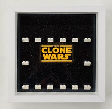 Display Frame for Lego Star Wars Clone Wars minifigures no figures 25cm
