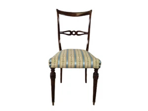Chair Style English for Dining Room Chair Single Years' 60 Vintage - Picture 1 of 13