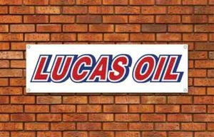 Lucas Oil Garage Banner 2' X 6' Ft - Picture 1 of 1