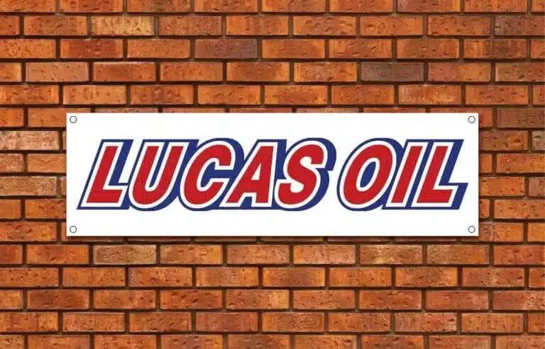 Lucas Oil Garage Banner 2' X 6' Ft - Image 1 of 1