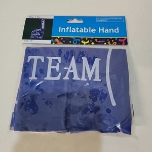 Inflatable Go Team 18" Blue Finger Hand - Picture 1 of 2