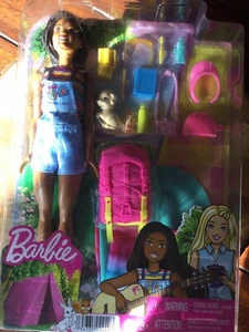Barbie It Takes Two “Brooklyn” Camping Doll with Puppy & 10+ Accessories NEW - Picture 1 of 2