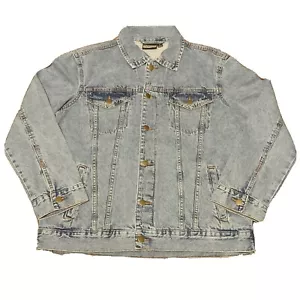 Mr. Giacca denim blu Monopoly Rich Uncle Moneybags da uomo taglia large - Foto 1 di 7