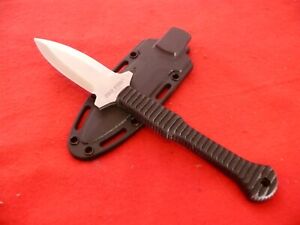 Cold Steel 6-5/8" HIDE OUT fixed blade Dagger AUS8A knife & sheath MINT