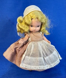 Nancy Ann Storybook Belgium Doll Molded Socks Pudgy 1940's - Picture 1 of 6