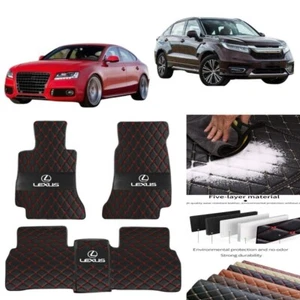 For Lexus Custom Car Floor Mats Auto Front Rear Carpets Luxury Auti-slip Liners - Imagen 1 de 18