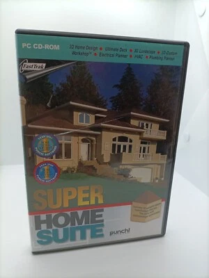 Super Home Suite by Punch Software - PC CD-ROM - 3D Home & Landscape Design etc. - Image 1 of 2