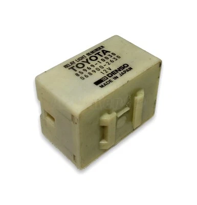 8596910030 Toyota Startlet Genuine Denso 12V Light Reminder Control Relay Unit - Image 1 of 4