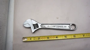 Craftsman 6" chiave regolabile #44602 Western Forge bella spedizione gratuita USA - Foto 1 di 3