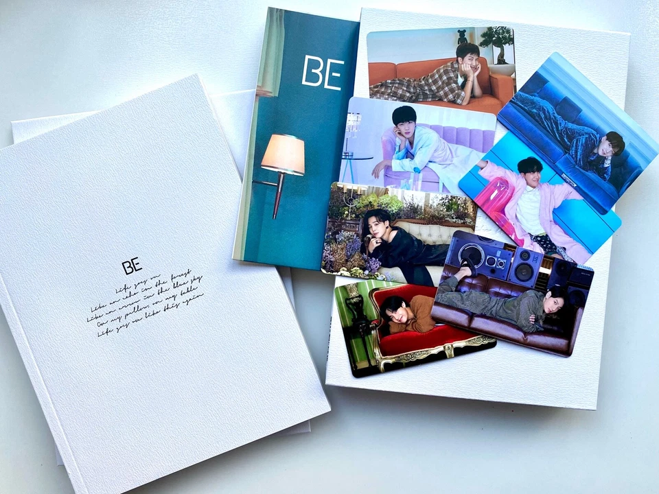 BTS "BE" Album Essential Edition (7 photo cards set included, unsealed) - Image 1 of 3