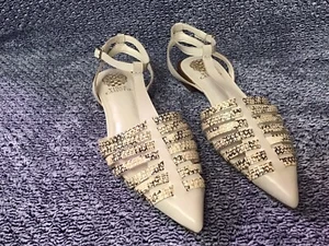 Vince Camuto Women's Footwear Caleren Caged Flat Loafer Sandals 8 1/2 - Picture 1 of 6
