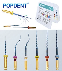 POPDENT Dental Endo Heat Activated NiTi Rotary Files Engine Use SX-F3 21/25MM - Picture 1 of 40