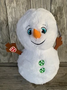 Peluche Build A Bear 12" Snow Lindo muñeco de nieve exclusivo Black Friday 2019 nuevo con etiquetas - Imagen 1 de 4