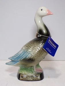 EMPTY Blue Goose 1979 Jim Beam Ceramic Whiskey Decanter Bar Decoration 021825WT3 - Picture 1 of 6