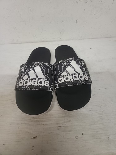 Adidas adilette uomo cloudfoam comfort nero multi sandali slide taglia 10