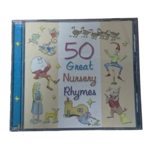50 Great Nursery Rhymes CD Children's Music - Picture 1 of 3