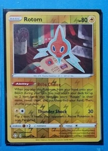 reverse holo Rotom 034/072 Pokemon card Shining Fates uncommon NM - Picture 1 of 1