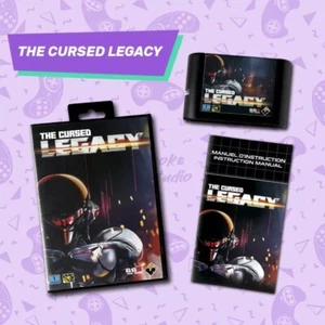 Sega Mega Drive: THE CURSED LEGACY New 2025 Game for MD/GENESIS! *New & Sealed* - Picture 1 of 6