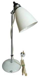 BTC Hector Dome Table Lamp White Medium Classic Designer - Picture 1 of 13