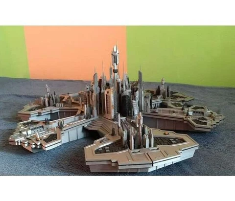 SG Atlantis City Ship SG1 Spaceship Universe Model Prop Replica Cover