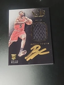 2015-16 Panini Noir Color Rookies /99 Bobby Portis #251 RPA Rookie Patch Auto RC - Picture 1 of 3