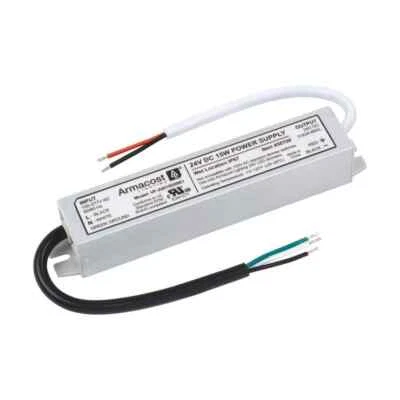 Armacost Lighting 15W Standard Wet Location LED Driver 24-Volt DC Transformer - Image 1 of 4