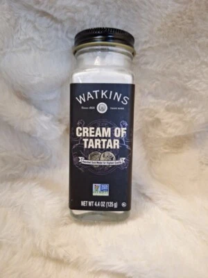 Watkins organic cream of tartar NON GMO AWARDED GOLD MEDAL FOR QUALITY 4.4OZ - Image 1 of 4