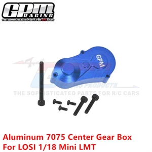 GPM Aluminum 7075 Center Gear Box Housing Set LOS212037 For LOSI 1/18 Mini LMT - Picture 1 of 11