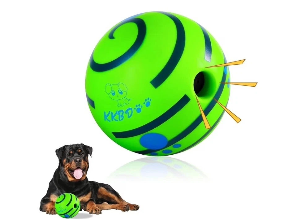 PREMIUM Wobble Wag Giggle Ball para cães brinquedos interativos para cachorros - Imagem 1 de 2