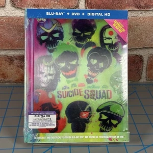 Suicide Squad (2016) - Blu-ray / DVD Combo Target Exclusive Digibook - Brand New - Picture 1 of 5