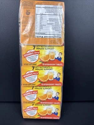 6x Apoyo Inmune Aerotransportado Efervescente Picante Naranja 10 Comprimidos Por Paquete 11/2026 Foto 1 de 4