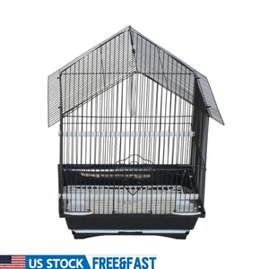 Small Parakeet Cage W/ Swing & Perches Pull Out Tray Easy Clean Access Doors New - Picture 1 of 4