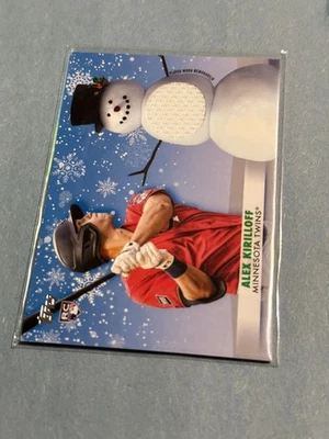 2021 Topps Holiday - Walmart Mega Box Relics Alex Kirilloff #WRC-AK  - Image 1 of 2