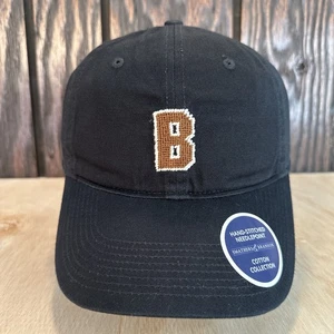 Cappello Smathers & Branson lettera B monogramma cucito a mano punto ago papà berretto golf - Foto 1 di 13