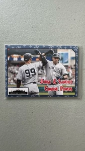 AARON JUDICE GARY SANCHEZ 2017 Topps #181 Throwback Thursday RC Rookie PR: /276 - Foto 1 di 1
