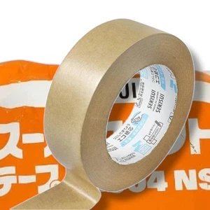 Nastro di supporto per telaio liscio 38 mm x 50 m Sekisui K 504NS resistente all'acqua - Foto 1 di 5