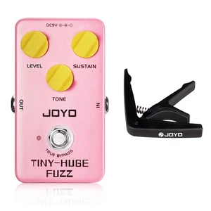 JOYO Vintage Fuzz Tone Pedal Punchy Bass Long Sustain para Guitarra Bajo Capo Libre - Imagen 1 de 10