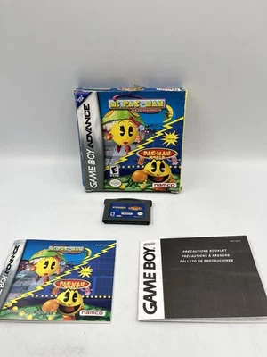 Ms. Pac-Man: Maze Madness/Pac-Man World (Nintendo Game Boy Advance 2005) GBA CIB - Image 1 of 4