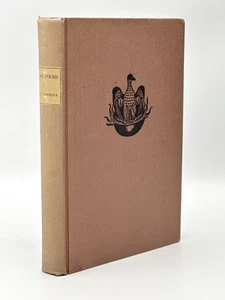 D H LAWRENCE / Last Poems 1st Edition 1929 - Picture 1 of 2