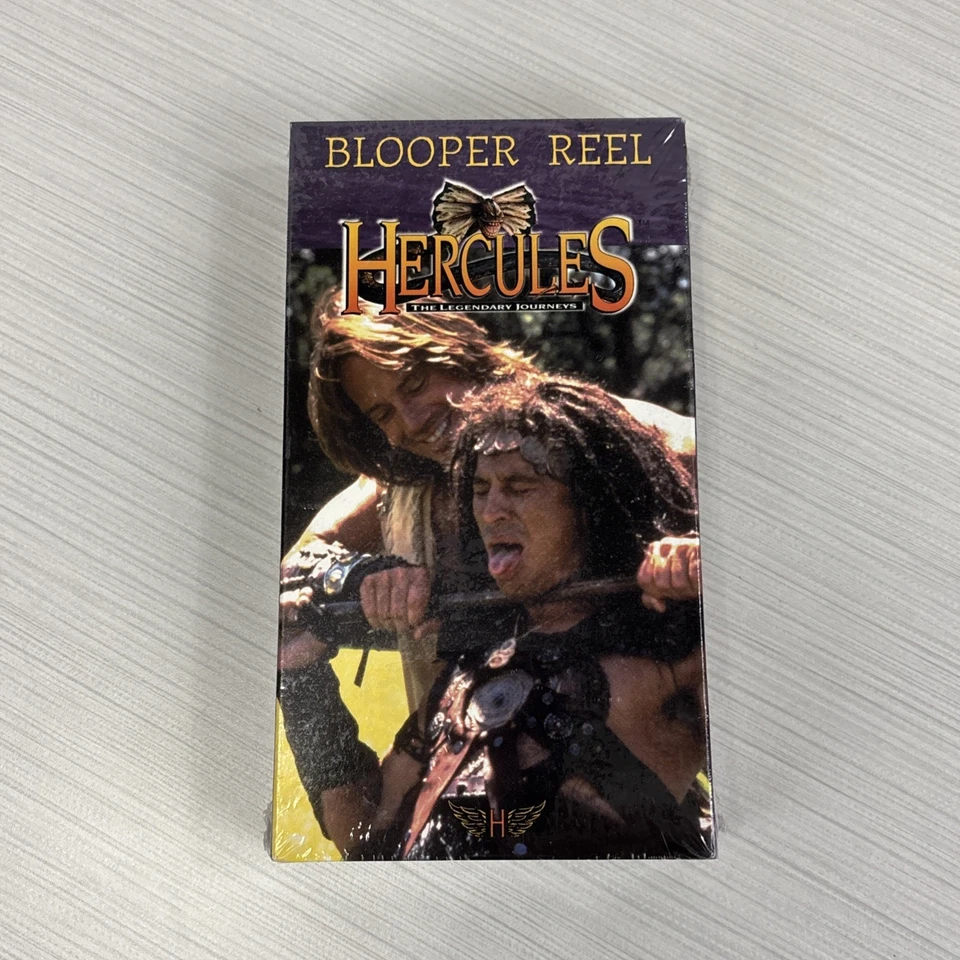 Hercules (The Legendary Journeys) BLOOPER REEL- Sealed VHS 1999 - Image 1 of 3
