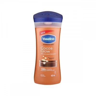 Loción de manteca de karité y cacao puro brillo de vaselina de cacao 400 ml Foto 1 de 4